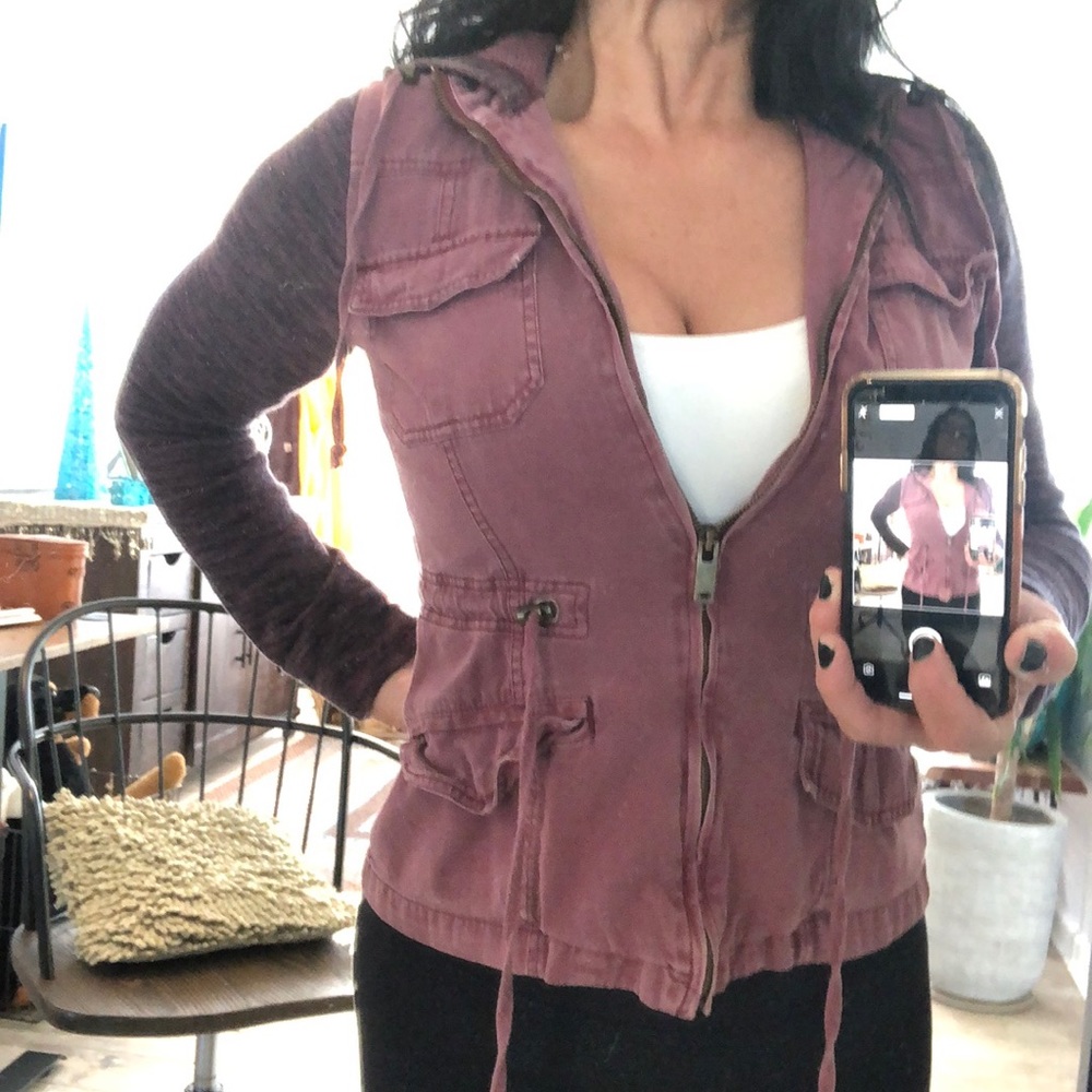 ❤️Soft and comfy Others Follow zippered hoodie S jacket